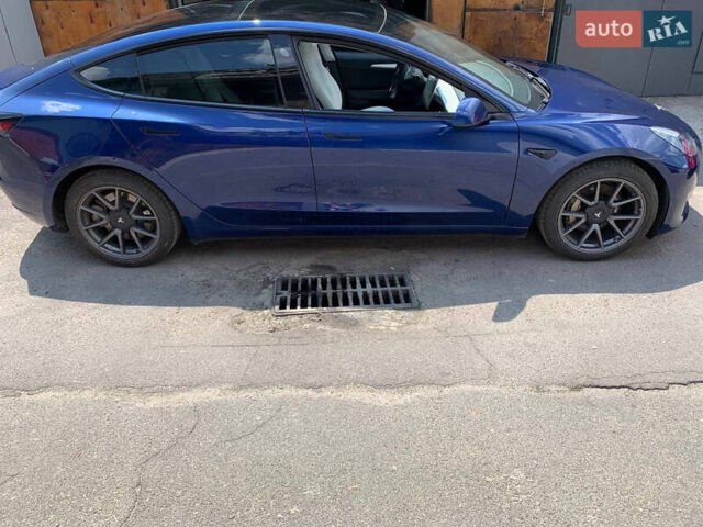 Синий Тесла Модель 3, объемом двигателя 0 л и пробегом 182 тыс. км за 16200 $, фото 1 на Automoto.ua