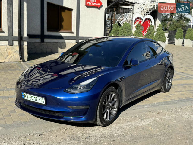 Синий Тесла Модель 3, объемом двигателя 0 л и пробегом 50 тыс. км за 17800 $, фото 3 на Automoto.ua