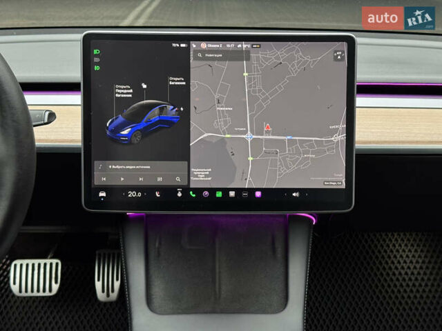 Синий Тесла Модель 3, объемом двигателя 0 л и пробегом 37 тыс. км за 22000 $, фото 18 на Automoto.ua