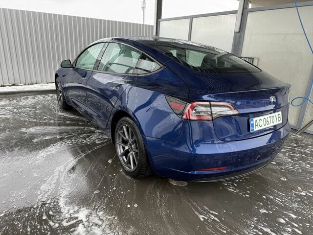 Синий Тесла Модель 3, объемом двигателя 0 л и пробегом 108 тыс. км за 17500 $, фото 4 на Automoto.ua
