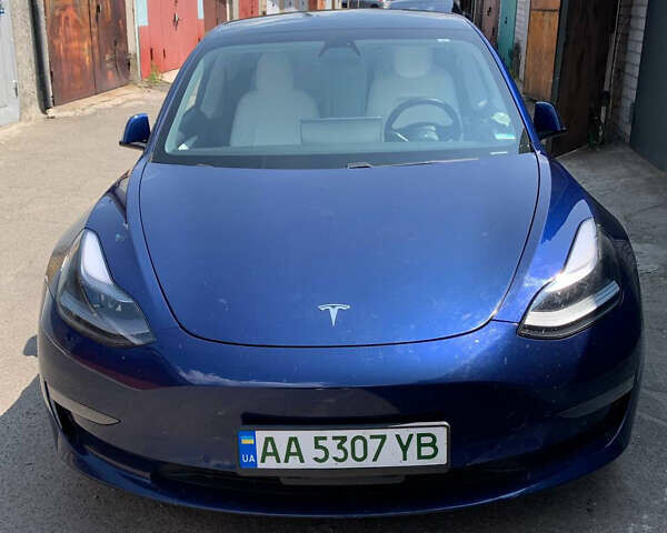 Синий Тесла Модель 3, объемом двигателя 0 л и пробегом 182 тыс. км за 16200 $, фото 4 на Automoto.ua