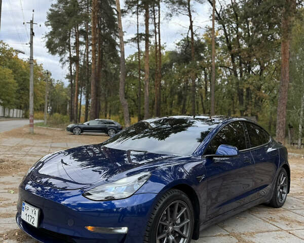 Тесла Модель 3 2021 в Полтаве на Automoto.ua Синий Тесла Модель 3, объемом двигателя 0 л и пробегом 79 тыс. км за 21999 $, фото 18 на Automoto.ua