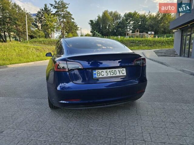 Синій Тесла Модель 3, об'ємом двигуна 0 л та пробігом 195 тис. км за 21800 $, фото 4 на Automoto.ua
