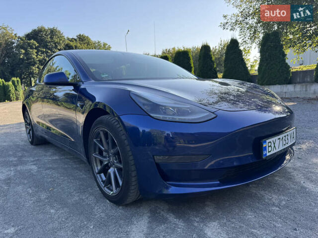 Синій Тесла Модель 3, об'ємом двигуна 0 л та пробігом 76 тис. км за 21900 $, фото 3 на Automoto.ua