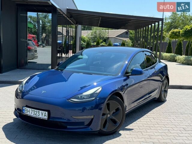 Синий Тесла Модель 3, объемом двигателя 0 л и пробегом 86 тыс. км за 17700 $, фото 2 на Automoto.ua