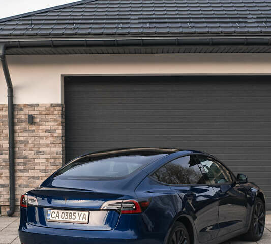 Синий Тесла Модель 3, объемом двигателя 0 л и пробегом 39 тыс. км за 20500 $, фото 6 на Automoto.ua