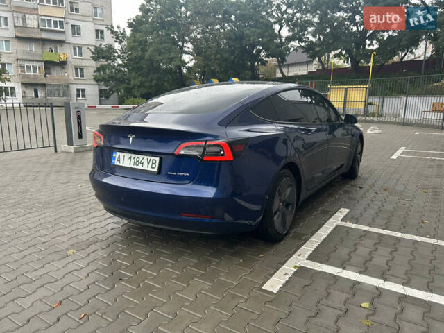 Синій Тесла Модель 3, об'ємом двигуна 0 л та пробігом 64 тис. км за 21500 $, фото 4 на Automoto.ua