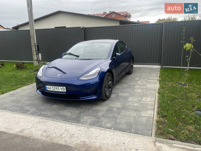 Синий Тесла Модель 3, объемом двигателя 0 л и пробегом 55 тыс. км за 18900 $, фото 2 на Automoto.ua