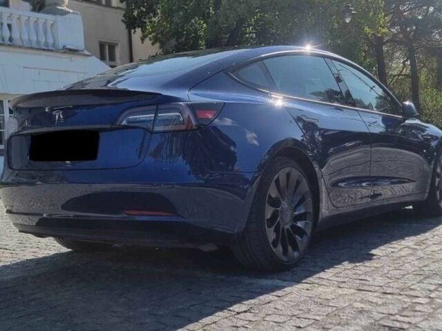Синий Тесла Модель 3, объемом двигателя 0 л и пробегом 47 тыс. км за 13600 $, фото 6 на Automoto.ua