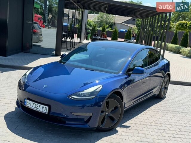 Синий Тесла Модель 3, объемом двигателя 0 л и пробегом 86 тыс. км за 17700 $, фото 3 на Automoto.ua