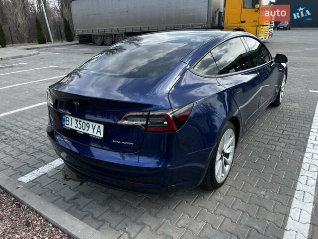 Синій Тесла Модель 3, об'ємом двигуна 0 л та пробігом 151 тис. км за 21900 $, фото 5 на Automoto.ua
