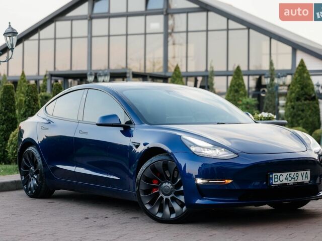 Синій Тесла Модель 3, об'ємом двигуна 0 л та пробігом 3 тис. км за 24000 $, фото 4 на Automoto.ua