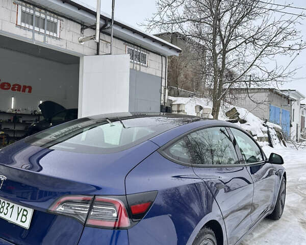 Синий Тесла Модель 3, объемом двигателя 0 л и пробегом 117 тыс. км за 16499 $, фото 6 на Automoto.ua