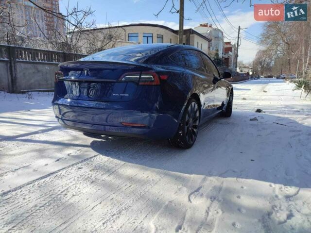 Синій Тесла Модель 3, об'ємом двигуна 0 л та пробігом 36 тис. км за 25300 $, фото 7 на Automoto.ua
