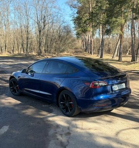 Синій Тесла Модель 3, об'ємом двигуна 0 л та пробігом 160 тис. км за 18799 $, фото 1 на Automoto.ua