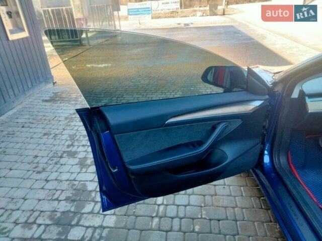 Синий Тесла Модель 3, объемом двигателя 0 л и пробегом 69 тыс. км за 17800 $, фото 5 на Automoto.ua