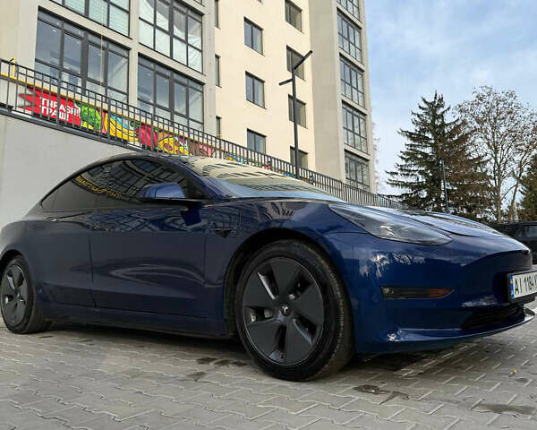 Синий Тесла Модель 3, объемом двигателя 0 л и пробегом 65 тыс. км за 21100 $, фото 32 на Automoto.ua