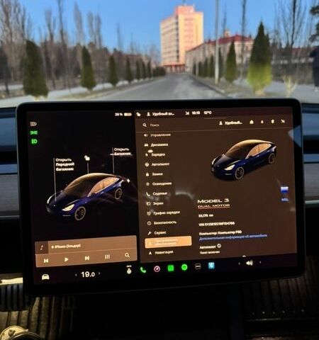 Синій Тесла Модель 3, об'ємом двигуна 0 л та пробігом 33 тис. км за 23400 $, фото 11 на Automoto.ua