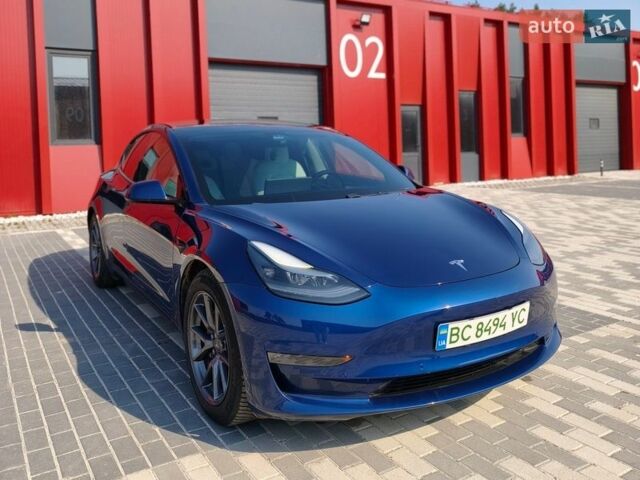 Синий Тесла Модель 3, объемом двигателя 0 л и пробегом 82 тыс. км за 20999 $, фото 8 на Automoto.ua