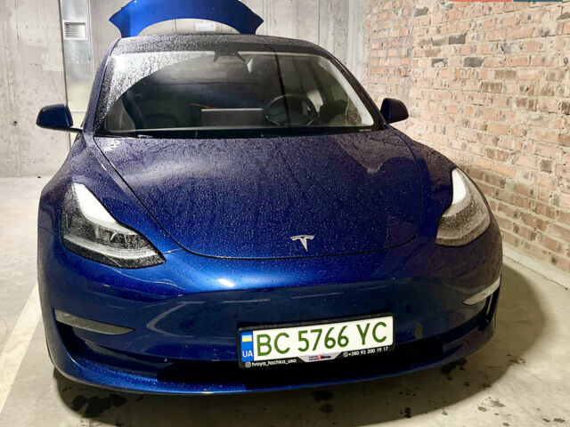 Синій Тесла Модель 3, об'ємом двигуна 0 л та пробігом 177 тис. км за 19500 $, фото 1 на Automoto.ua