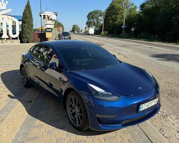 Синий Тесла Модель 3, объемом двигателя 0 л и пробегом 50 тыс. км за 17800 $, фото 1 на Automoto.ua
