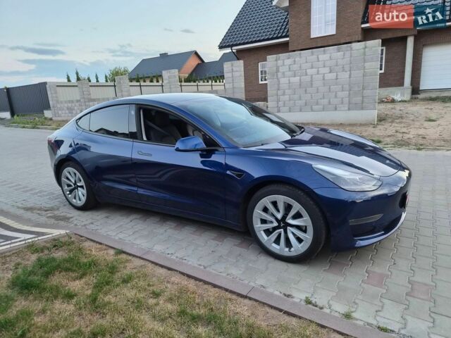 Синий Тесла Модель 3, объемом двигателя 0 л и пробегом 84 тыс. км за 15300 $, фото 4 на Automoto.ua