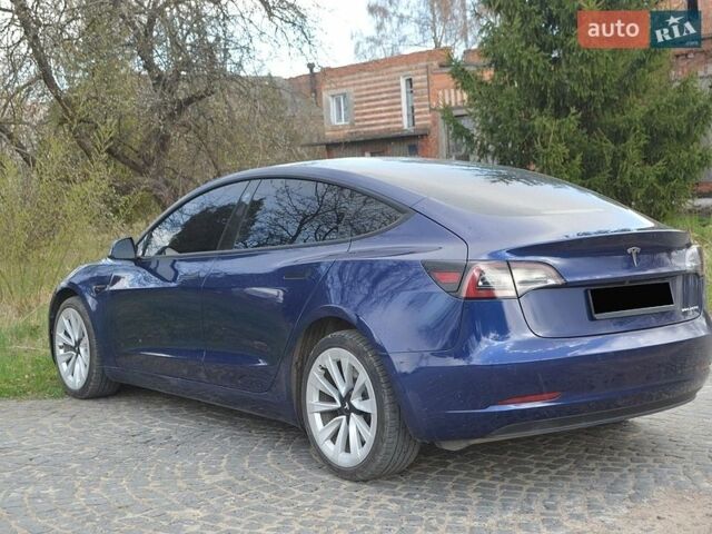Синий Тесла Модель 3, объемом двигателя 0 л и пробегом 130 тыс. км за 16500 $, фото 8 на Automoto.ua
