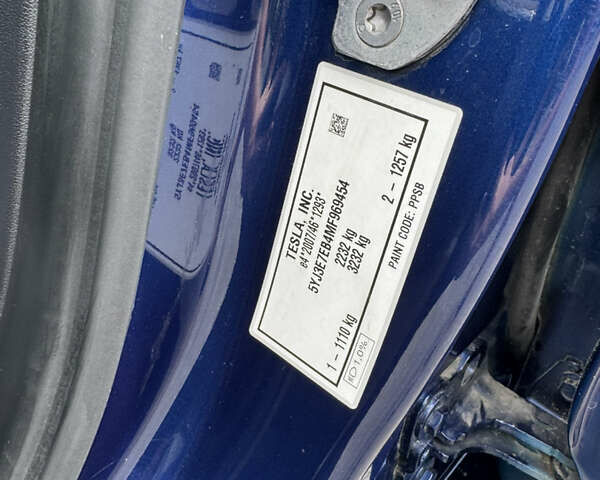 Синій Тесла Модель 3, об'ємом двигуна 0 л та пробігом 76 тис. км за 21900 $, фото 34 на Automoto.ua