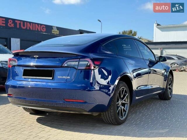 Синий Тесла Модель 3, объемом двигателя 0 л и пробегом 74 тыс. км за 18799 $, фото 4 на Automoto.ua