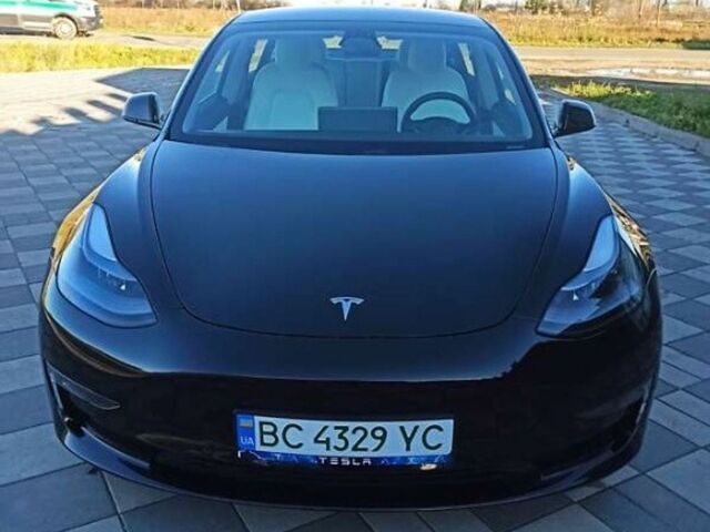Синий Тесла Модель 3, объемом двигателя 0 л и пробегом 95 тыс. км за 16500 $, фото 4 на Automoto.ua
