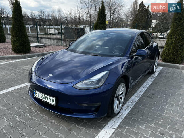 Синій Тесла Модель 3, об'ємом двигуна 0 л та пробігом 151 тис. км за 21900 $, фото 2 на Automoto.ua