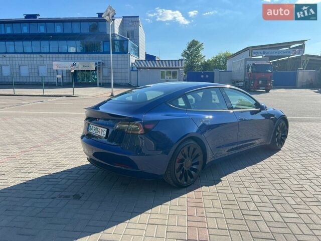 Синій Тесла Модель 3, об'ємом двигуна 0 л та пробігом 78 тис. км за 22500 $, фото 7 на Automoto.ua