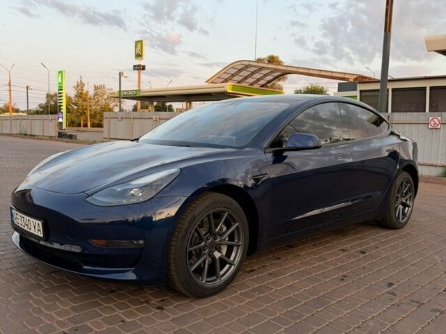 Синий Тесла Модель 3, объемом двигателя 0 л и пробегом 48 тыс. км за 20500 $, фото 1 на Automoto.ua