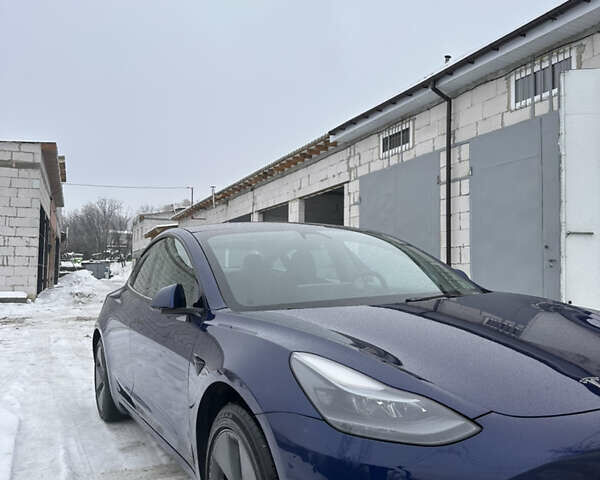 Синий Тесла Модель 3, объемом двигателя 0 л и пробегом 117 тыс. км за 16499 $, фото 3 на Automoto.ua