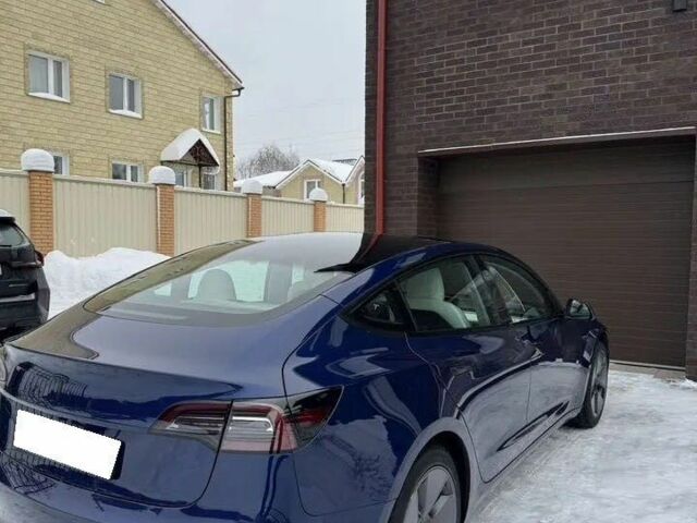 Синий Тесла Модель 3, объемом двигателя 0 л и пробегом 96 тыс. км за 14000 $, фото 3 на Automoto.ua