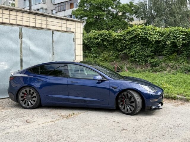 Синий Тесла Модель 3, объемом двигателя 0 л и пробегом 114 тыс. км за 20999 $, фото 7 на Automoto.ua