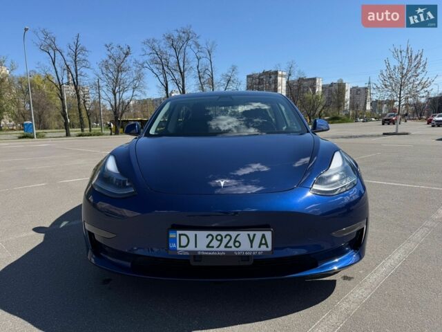 Синій Тесла Модель 3, об'ємом двигуна 0 л та пробігом 60 тис. км за 23000 $, фото 1 на Automoto.ua
