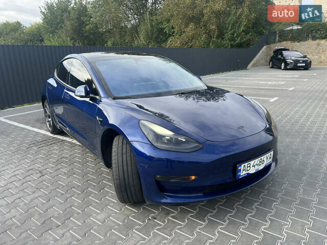Синий Тесла Модель 3, объемом двигателя 0 л и пробегом 118 тыс. км за 15800 $, фото 1 на Automoto.ua