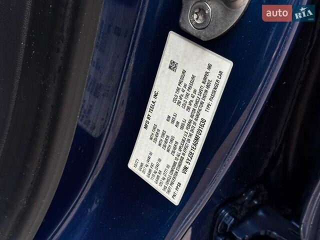 Синій Тесла Модель 3, об'ємом двигуна 0 л та пробігом 88 тис. км за 19999 $, фото 22 на Automoto.ua