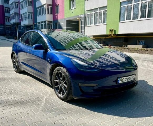 Синий Тесла Модель 3, объемом двигателя 0 л и пробегом 173 тыс. км за 17999 $, фото 1 на Automoto.ua