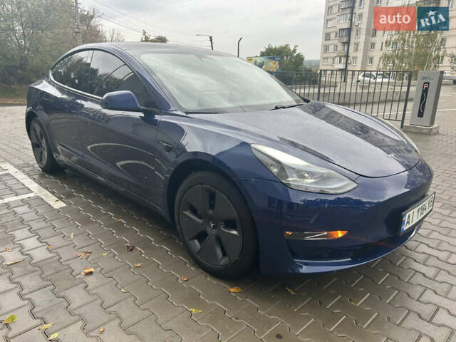 Синій Тесла Модель 3, об'ємом двигуна 0 л та пробігом 64 тис. км за 21500 $, фото 3 на Automoto.ua
