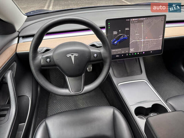 Синий Тесла Модель 3, объемом двигателя 0 л и пробегом 37 тыс. км за 22000 $, фото 14 на Automoto.ua