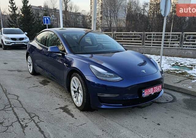 Синий Тесла Модель 3, объемом двигателя 0 л и пробегом 50 тыс. км за 20000 $, фото 29 на Automoto.ua