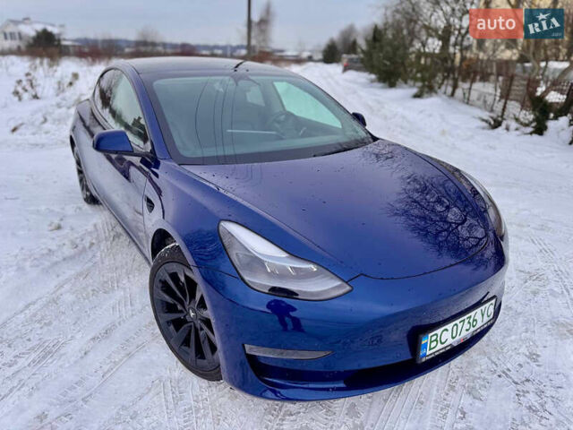 Синій Тесла Модель 3, об'ємом двигуна 0 л та пробігом 121 тис. км за 17500 $, фото 3 на Automoto.ua