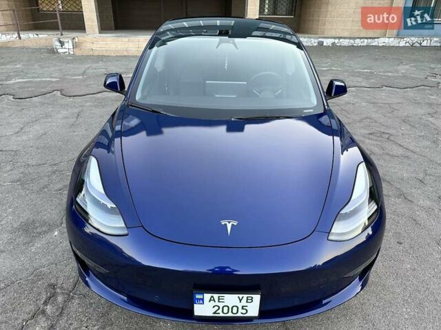 Тесла Модель 3 2022 в Днепре (Днепропетровске) на Automoto.ua Синий Тесла Модель 3, объемом двигателя 0 л и пробегом 28 тыс. км за 23500 $, фото 26 на Automoto.ua