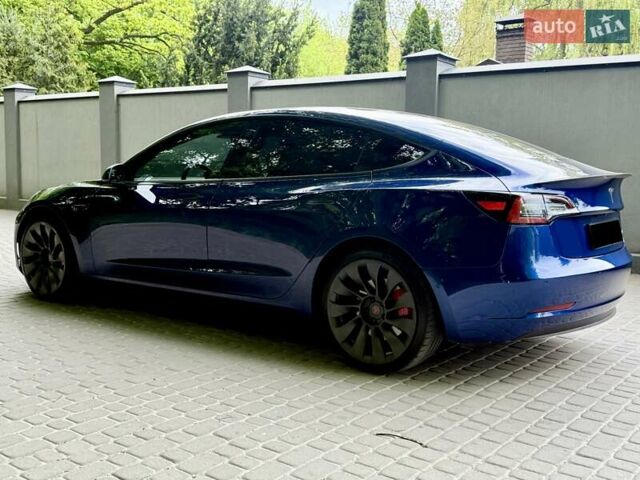 Синий Тесла Модель 3, объемом двигателя 0 л и пробегом 31 тыс. км за 23500 $, фото 7 на Automoto.ua