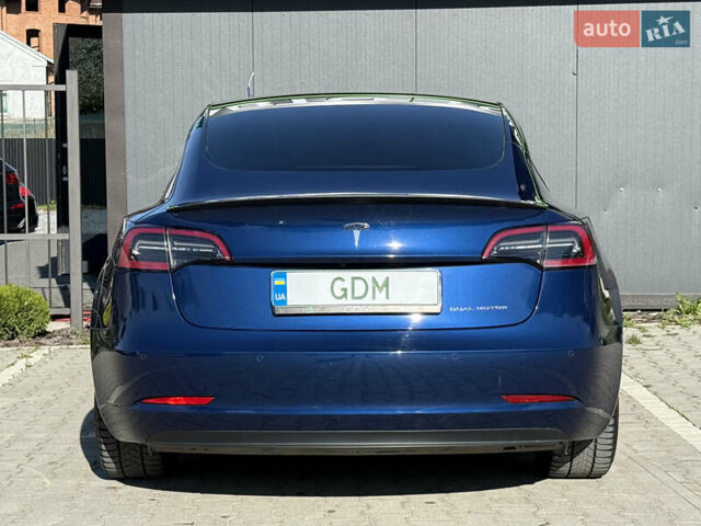 Синій Тесла Модель 3, об'ємом двигуна 0 л та пробігом 55 тис. км за 24400 $, фото 3 на Automoto.ua