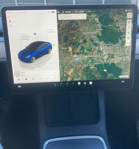 Синий Тесла Модель 3, объемом двигателя 0 л и пробегом 38 тыс. км за 21300 $, фото 18 на Automoto.ua