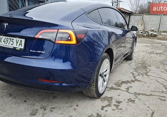 Синій Тесла Модель 3, об'ємом двигуна 0 л та пробігом 121 тис. км за 19500 $, фото 3 на Automoto.ua