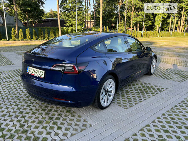 Синий Тесла Модель 3, объемом двигателя 0 л и пробегом 12 тыс. км за 29900 $, фото 5 на Automoto.ua
